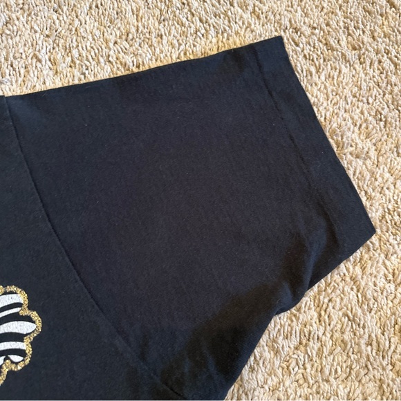 1990s Puff Paint Flower T-Shirt Size XL - Picture 5 of 9